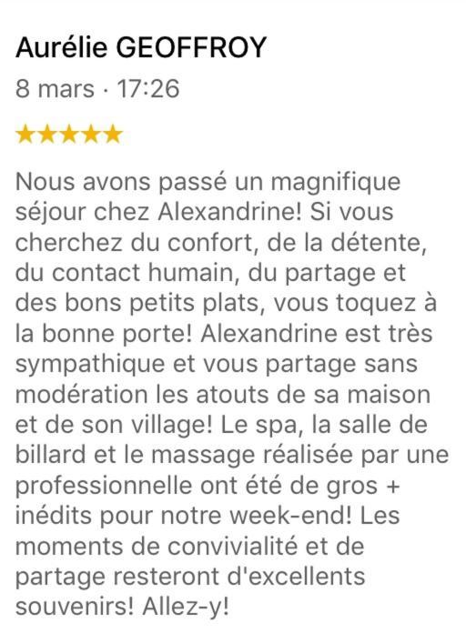 Le Nid D'Alex Spa , Rando Et Table D'Hote Autigny-la-Tour Exterior foto